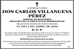 Carlos Villanueva Pérez